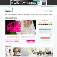 Confetti Wedding Websites image
